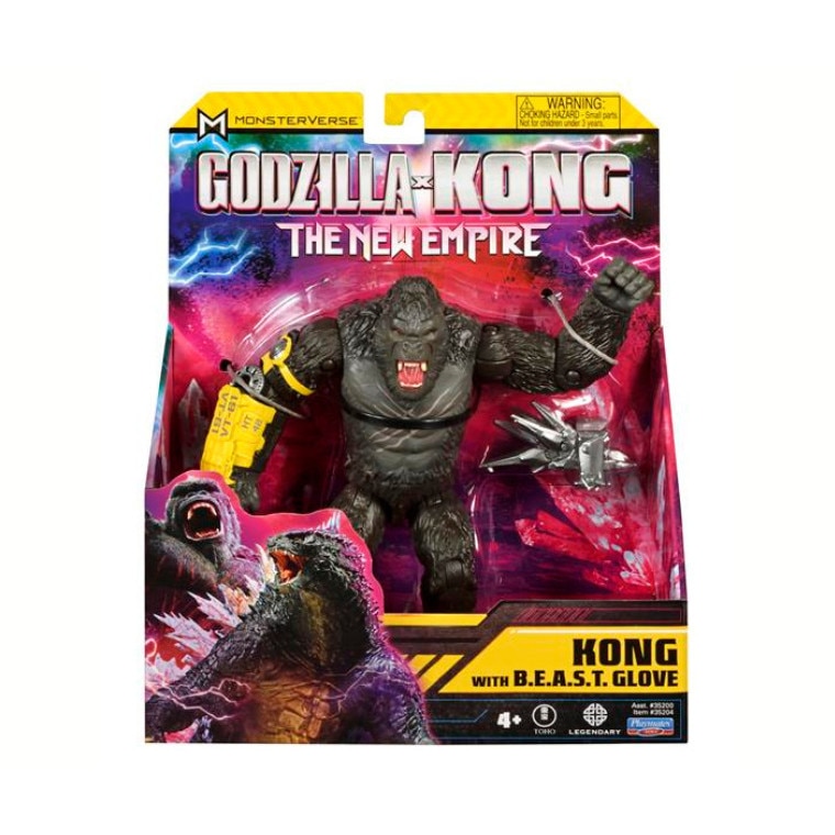 Figurina articulata Giant Kong with B.E.A.S.T. Glove Godzilla x