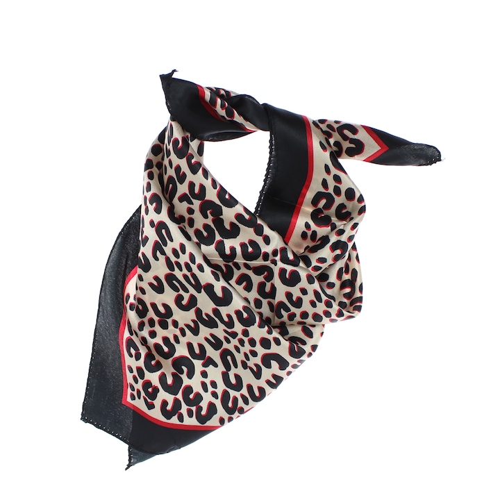 Batic de dama, 50 x 50 cm, ButicCochet, din satin, multicolor - ES2565