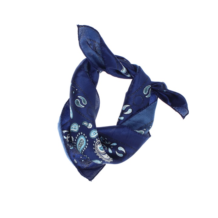 Batic de dama, 50 x 50 cm, ButicCochet, din satin, multicolor - ES2573