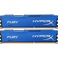 Memorie HyperX FURY Blue 16GB, DDR3, 1600MHz, CL10, 1.5V, kit 2x8GB