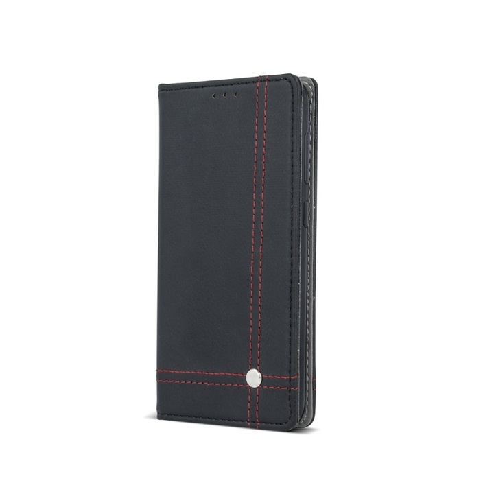 Huawei P9 Lite Mini, Smart Focus, Black & Red Thread, Atlas készülékekkel kompatibilis burkolat