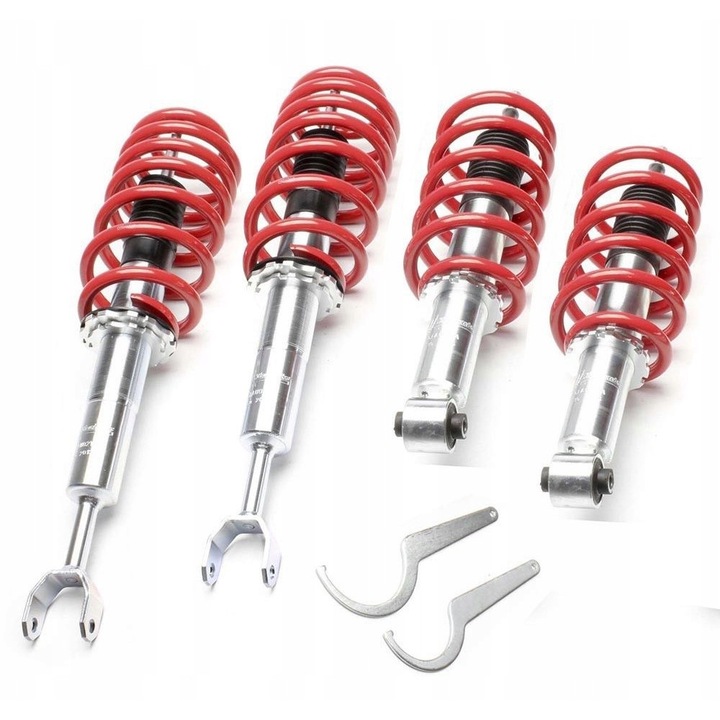 Спортно окачване AUDI A6 QUATTRO S6 RS6, TA-Technix, Silver/Red