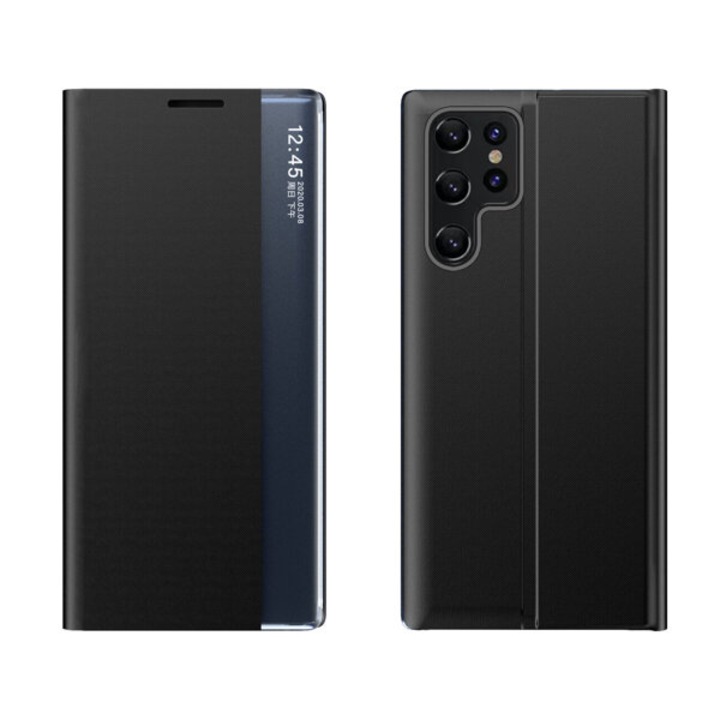 Калъф fixGuard Smart Sleep View за Samsung Galaxy S24 Ultra, Black
