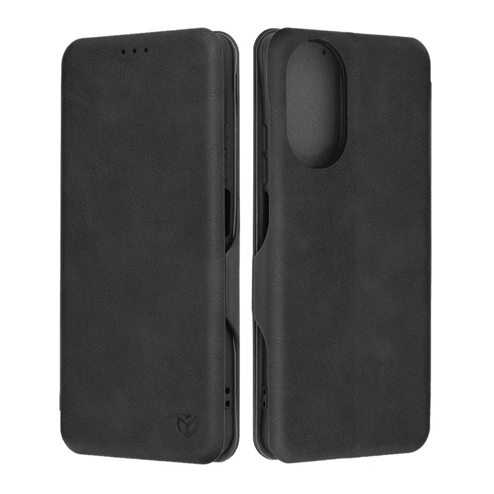 Калъф за Realme C67 4G - Techsuit Safe Wallet Plus - черен