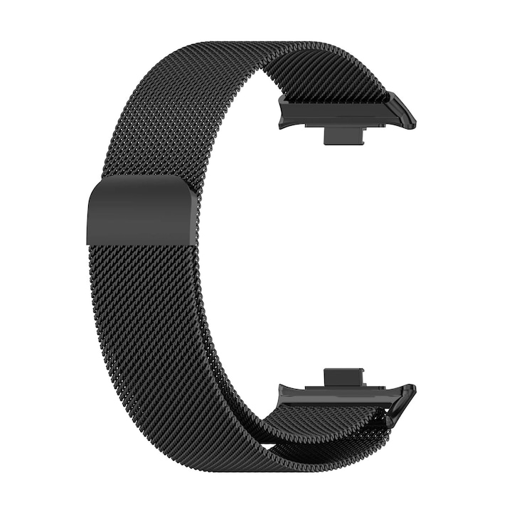 Sikai milánói rozsdamentes acél szíj - Xiaomi Redmi Watch 4, fekete színű