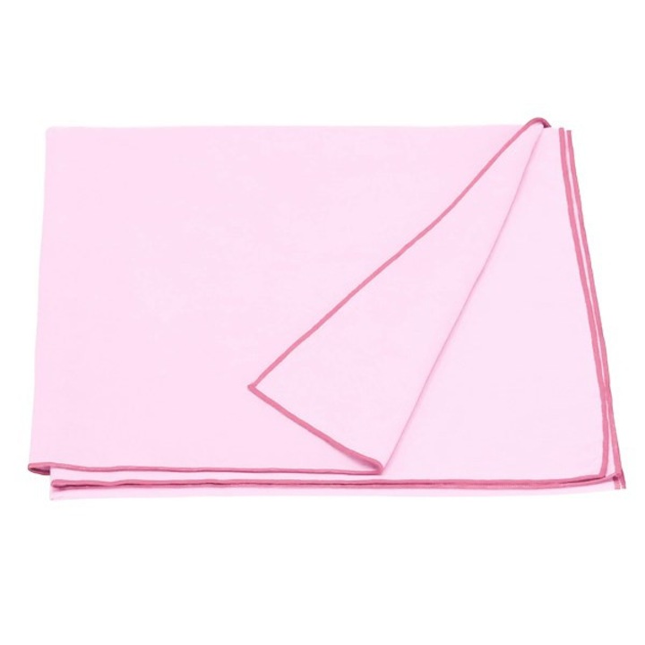 Микрофибърна кърпа за плаж и спорт Springos, Бързосъхнеща, Розов, 40 x 80 cm
