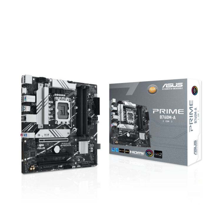 Дънна платка ASUS PRIME B760M-A-CSM 90MB1EK0-MOEAYC