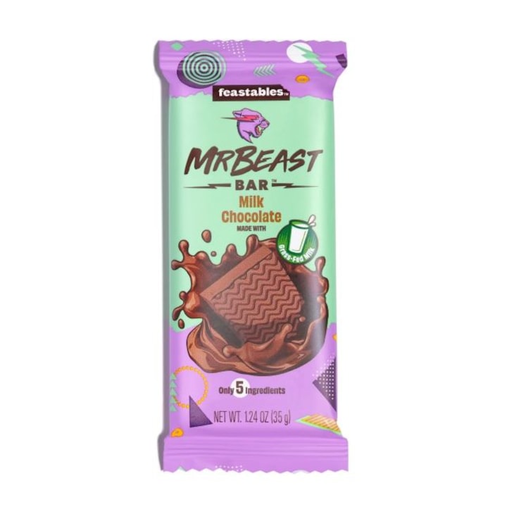 Mr Beast Milk Chocolate, 60g