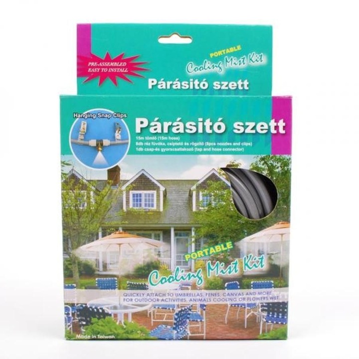 Párakapu szett 15 m 8 db fúvókával