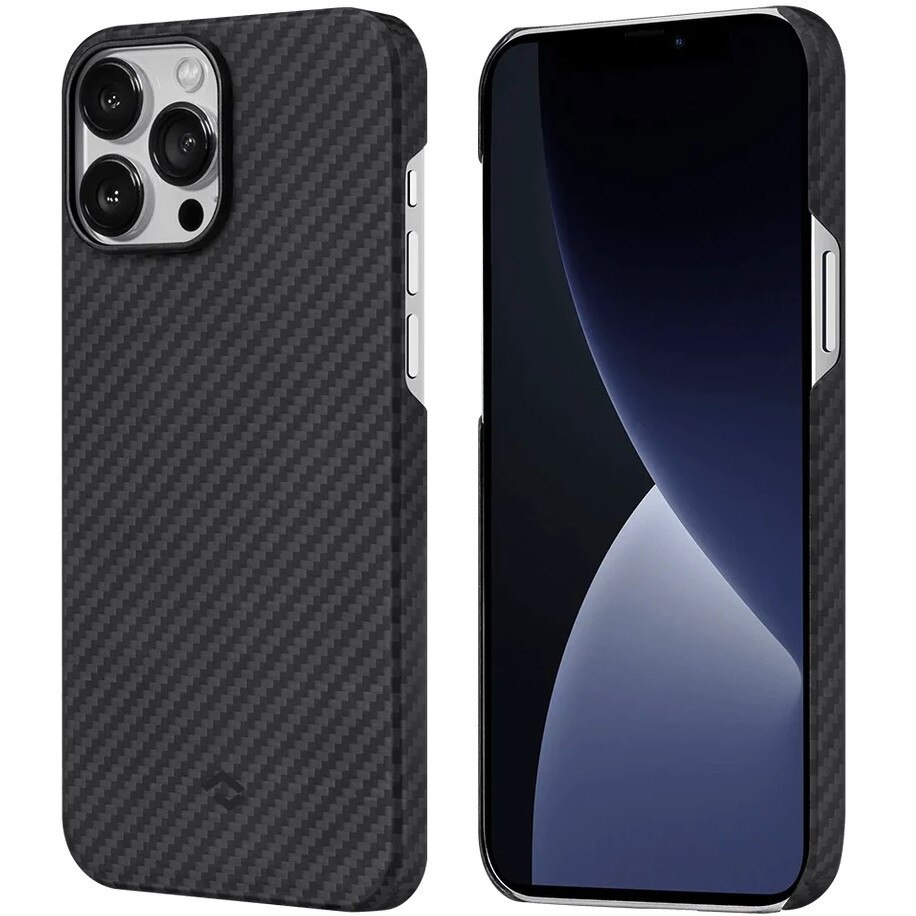 Husa telefon, Pitaka, Pentru Apple iPhone 13 Pro Max, Negru - eMAG.ro