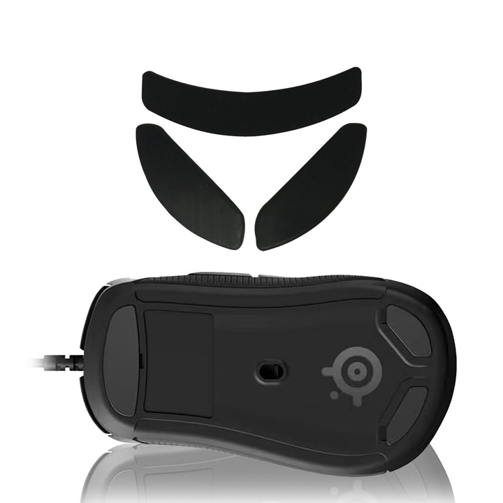 Talpa autoadeziva de schimb pentru Mouse Steelseries 310, glisare lina, mouse feet, picioruse de schimb, Gaming, Office