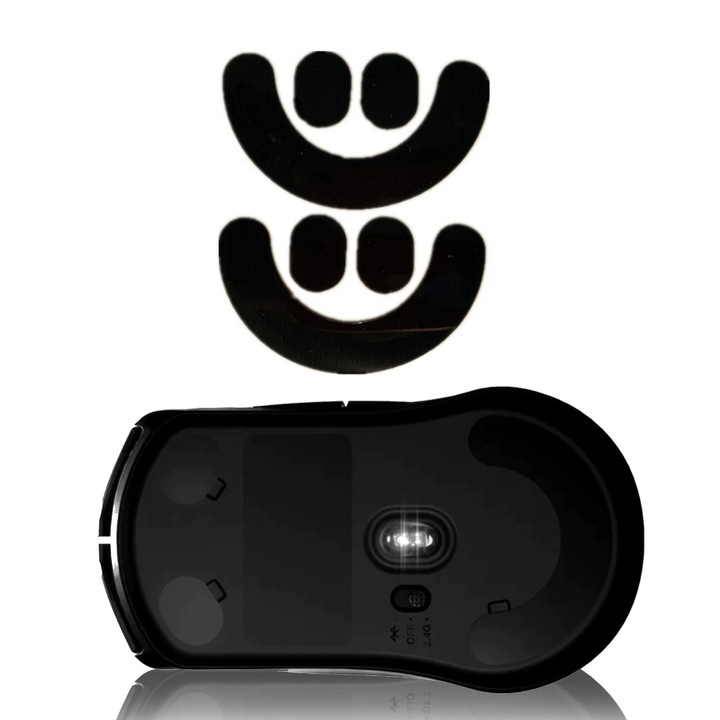 Talpa autoadeziva de schimb pentru Mouse Steelseries Rival 3, glisare lina, mouse feet, picioruse de schimb, Gaming, Office