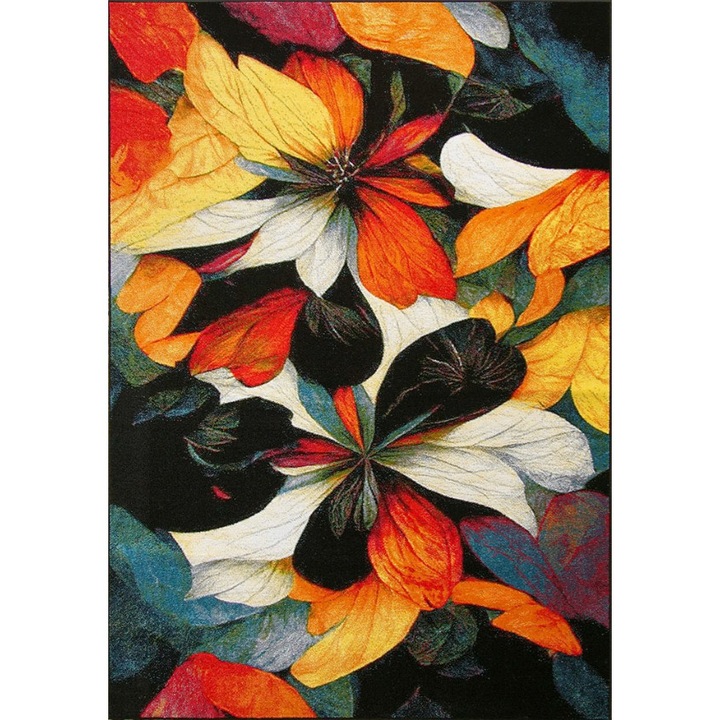 Modern szőnyeg, Kolibri 11563, 200x300 cm, többszínű, 2200 gr/m2