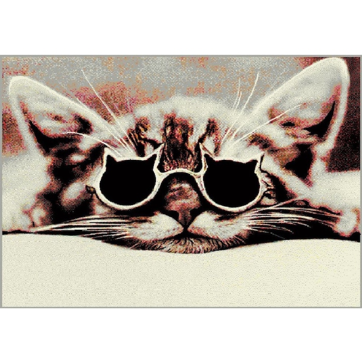 Modern szőnyeg, Kolibri 11262, 120x170 cm, Krém/Bézs, 2200 gr/m2