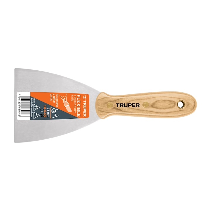 Spaclu Fara Maner Spaclu maner lemn, 8 cm, TRUPER - eMAG.ro