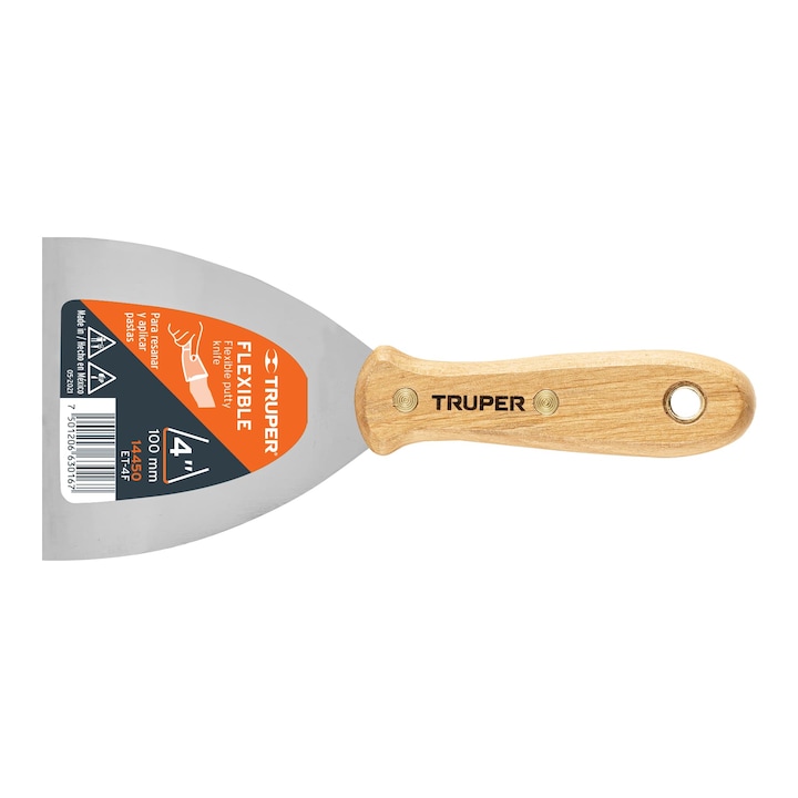 Spaclu Fara Maner Spaclu maner lemn, 10 cm, TRUPER - eMAG.ro