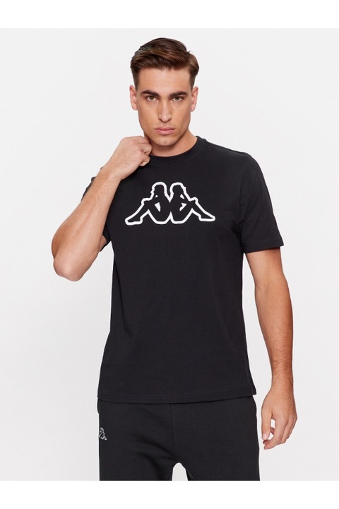 Мъжка тениска, Kappa, 303503796, Памук, Черен