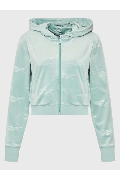 Bluza dama, Reebok, 300587805, Poliester, Verde