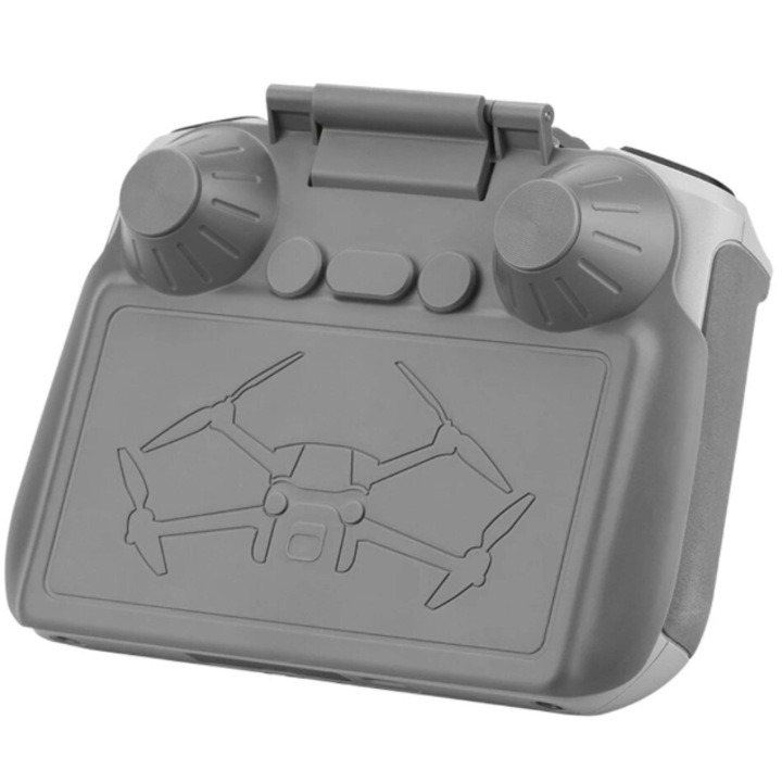 Capac de protectie solara pentru ecranul controlerului, BRDRC, pentru drona DJI RC Mini 3 Pro, Gri