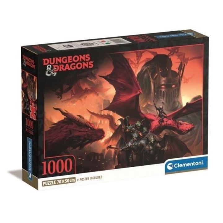 Clementoni 1000 db-os puzzle - Dungeons & Dragons (39914)
