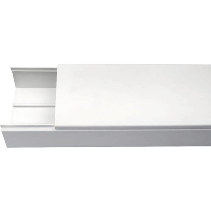Canal Cablu Dietzel 100x50 Mm 2m Alb