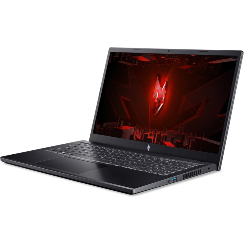 Laptop Acer Gaming 15.6'' Nitro V 15 ANV15-51, FHD IPS 165Hz, Procesor Intel® Core™ i5-13420H (12M Cache, up to 4.60 GHz), 16GB DDR5, 512GB SSD, GeForce RTX 4050 6GB, No OS, Obsidian Black