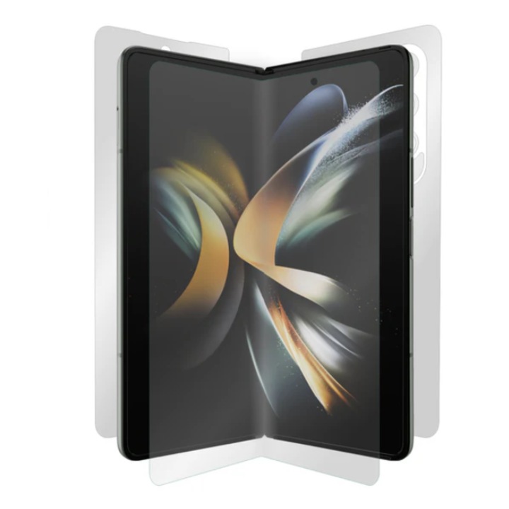 Samsung Galaxy Z Fold 5G-vel kompatibilis védőfólia, polimer, átlátszó