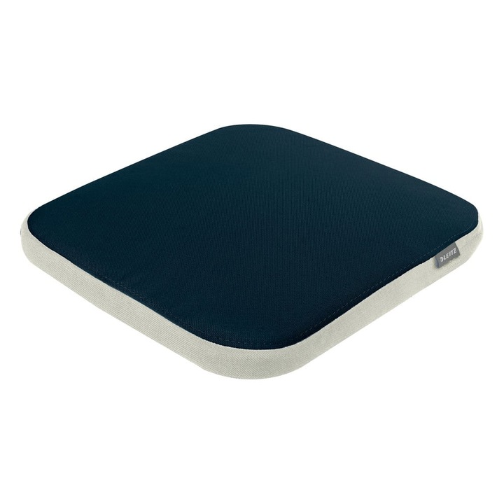 Leitz, Ülőpárna, ergonómiai, szövetborítású, "Ergo", sötétszürke