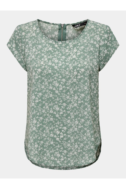 Bluza dama, ONLY, 303601973, Poliester, Verde