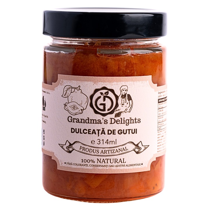 Dulceata de gutui, Grandma`s Delights, 314 ml