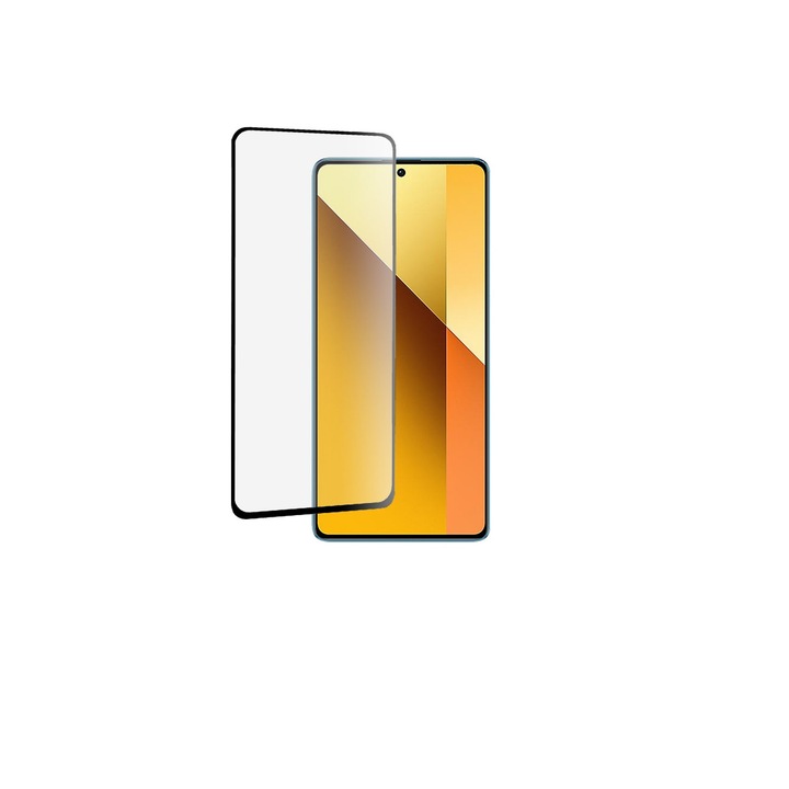 Edzett üveg védőfólia Xiaomi Redmi Note 13 5G / Note 13 Pro 5G / Poco X6 full ragasztóhoz