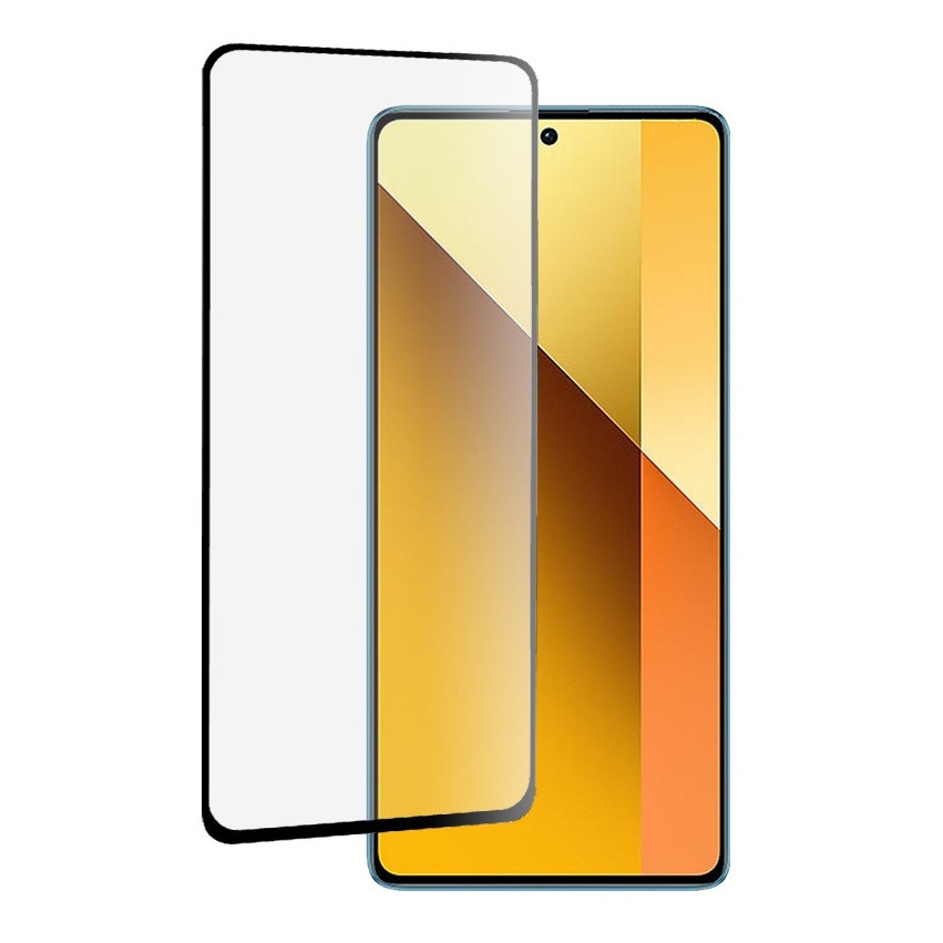 Folie de protectie tempered glass pentru Xiaomi Redmi Note 13 5G / Note 13 Pro 5G / Poco X6 full glue
