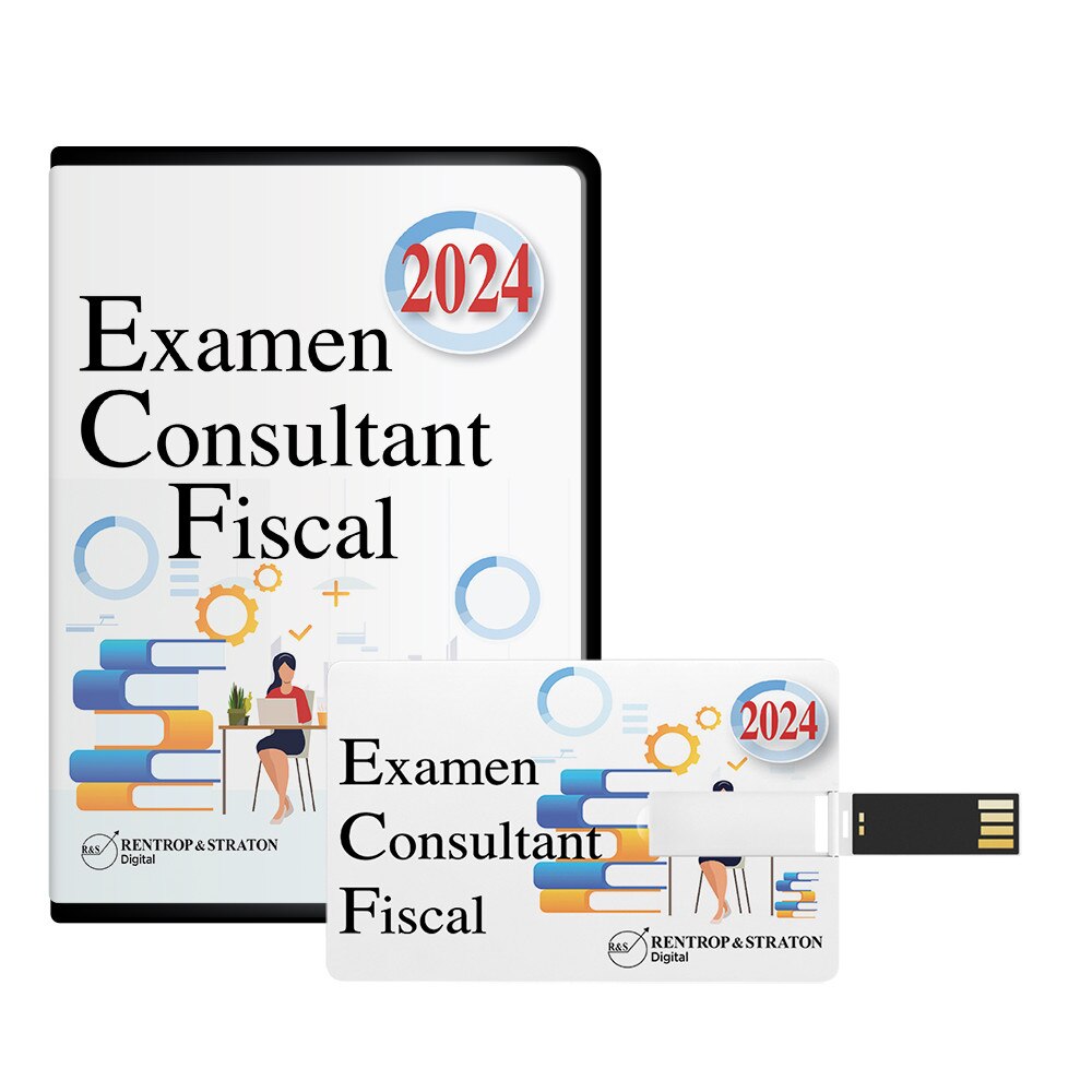 Examen consultant fiscal 2024 Rentrop&Straton eMAG.ro