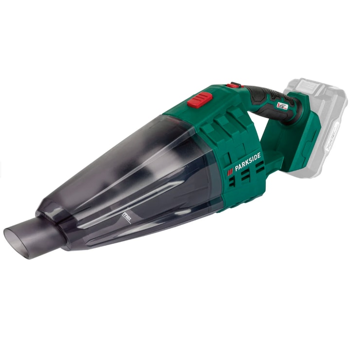 Aspirator de mana fara fir 20 V, fara sac, fara baterie si incarcator
