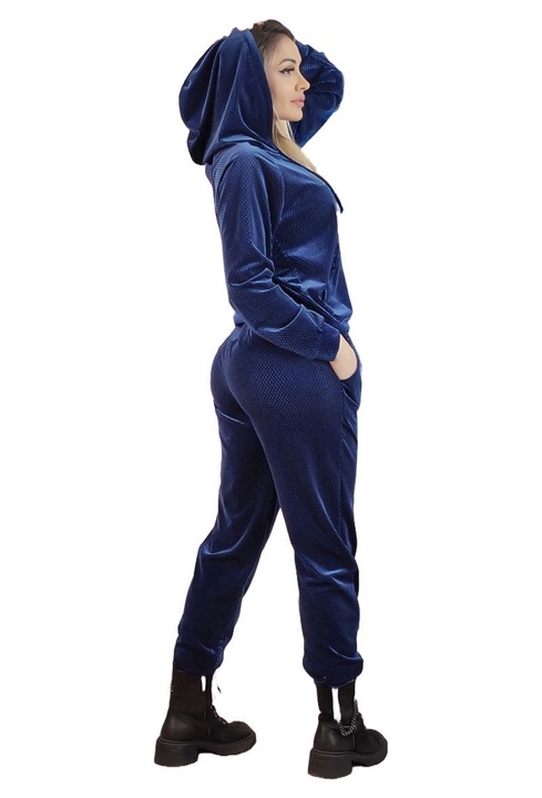 Trening dama, WildFashion, 227398, Bumbac/Viscoza, Albastru, M INTL