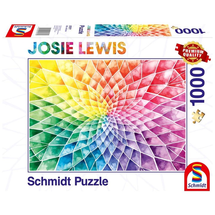 Puzzle 1000 piese Schmidt - Colourful Flower (Schmidt-57577)