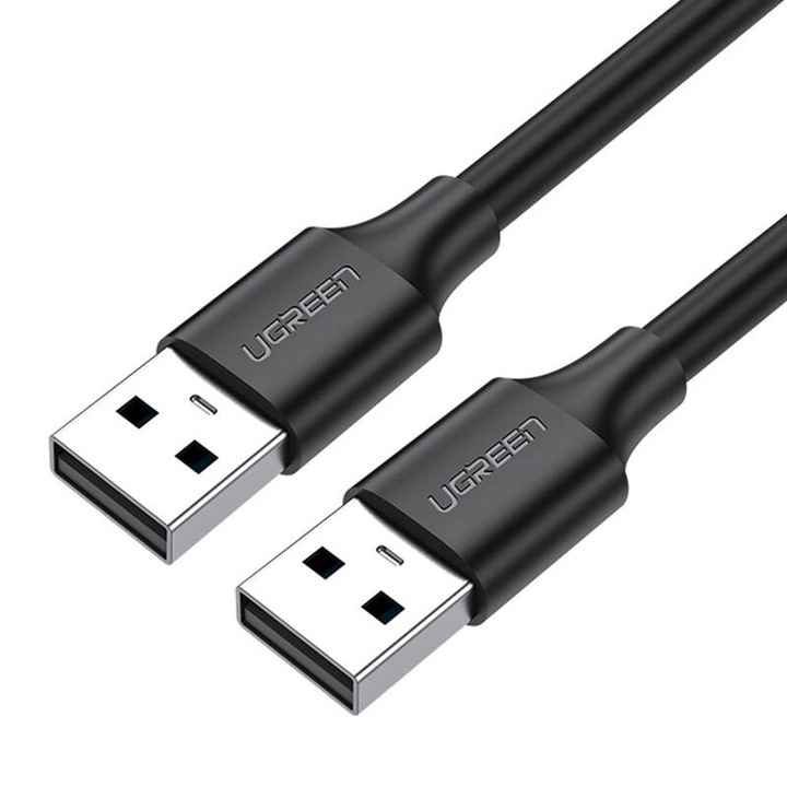 Cablu USB UGREEN US102 2.0MM, 0.5m, negru