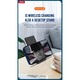 Suport birou Wireless Desktop Holder 20W, XO WX029, negru