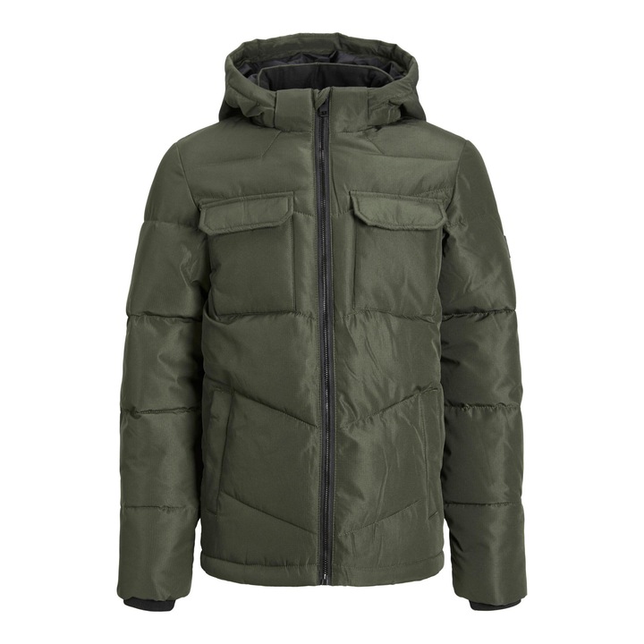 Geaca Baieti, Jack & Jones, 302491735, Poliester, Verde