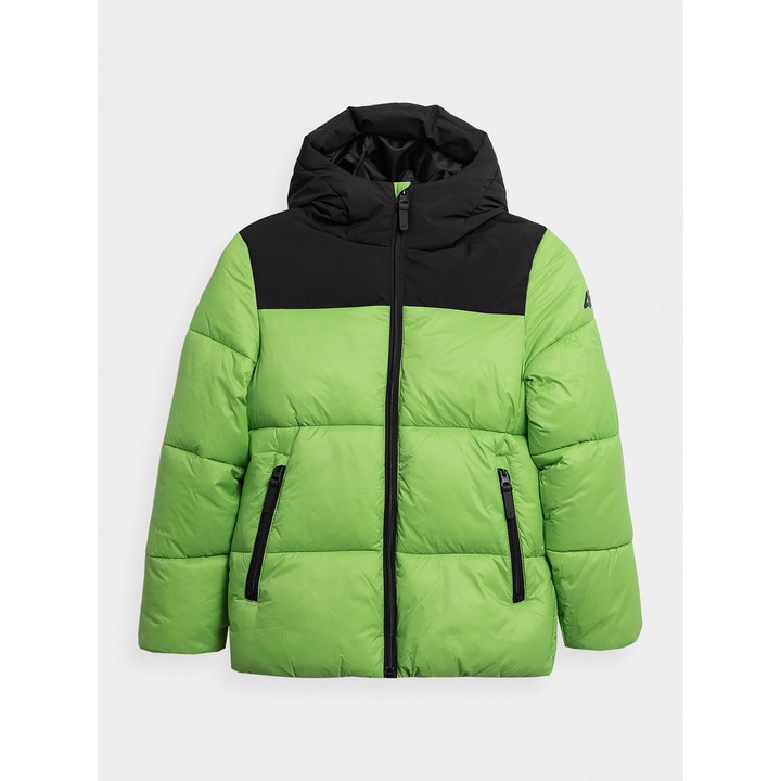 Geaca Baieti, 4F, 302875221, Poliester, Verde