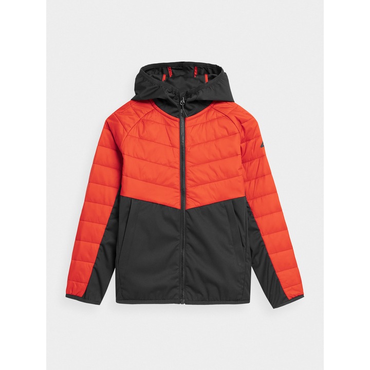 Geaca Baieti, 4F, 302874521, Poliester, Portocaliu