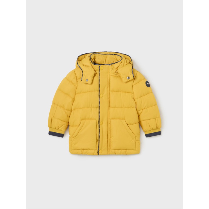 Geaca Baieti, Mayoral, 303269951, Poliester, Galben