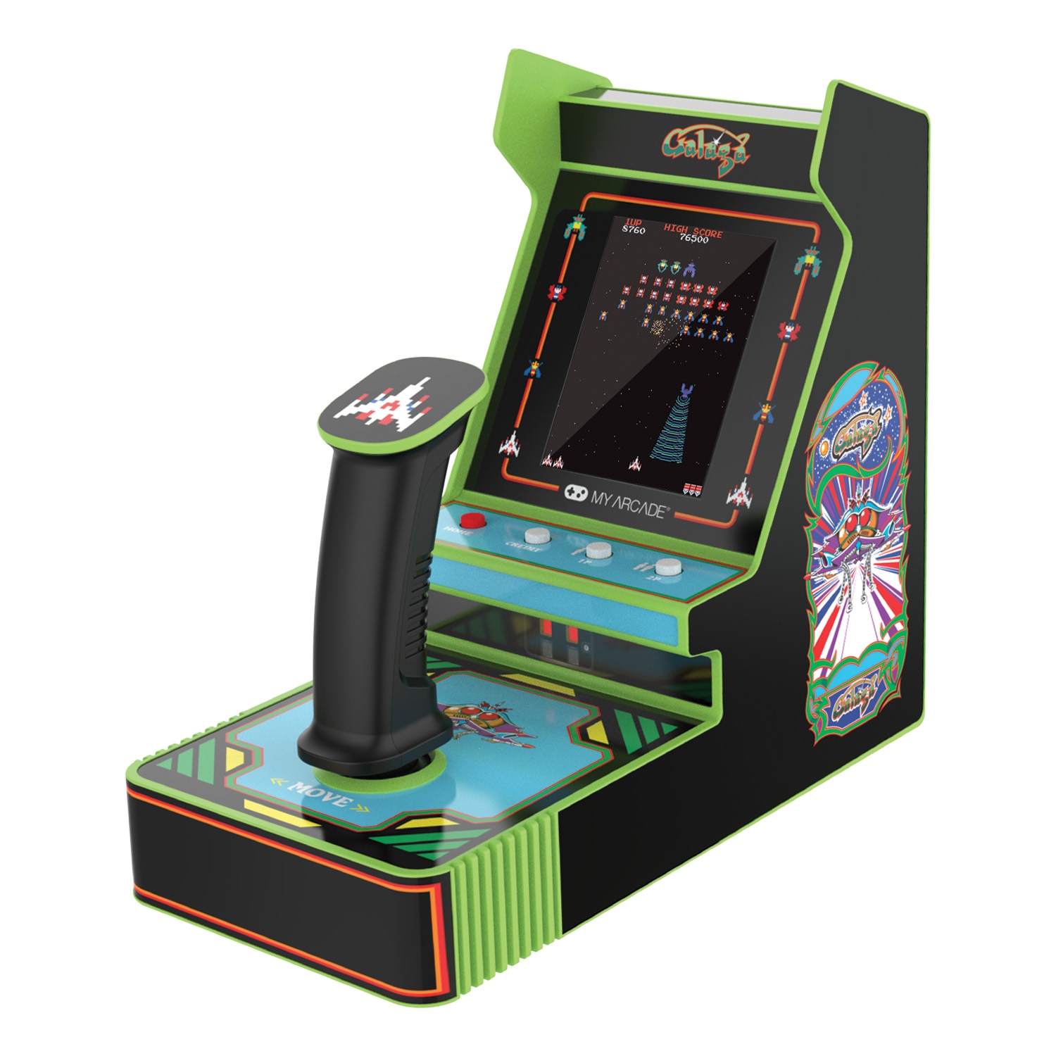 Consolă Portabilă My Arcade DGUNL-7000 Galaga 2în1 Joystick Player