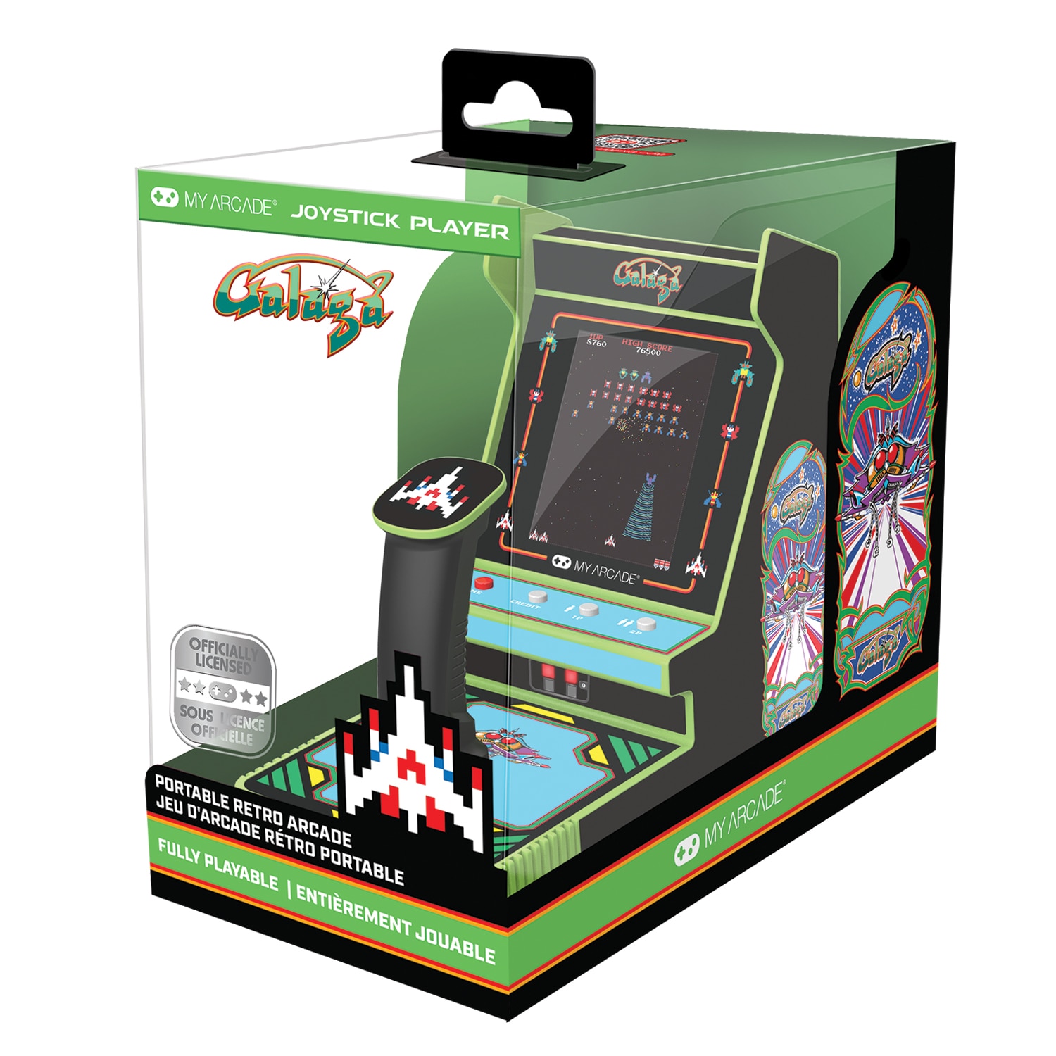 Consolă Portabilă My Arcade DGUNL-7000 Galaga 2în1 Joystick Player