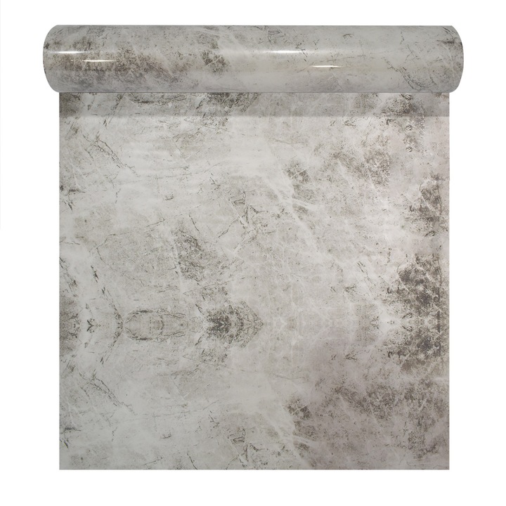 Rola panou autoadeziv, Naimeed D5696, design modern, 2mm grosime, 60x300cm, Gri