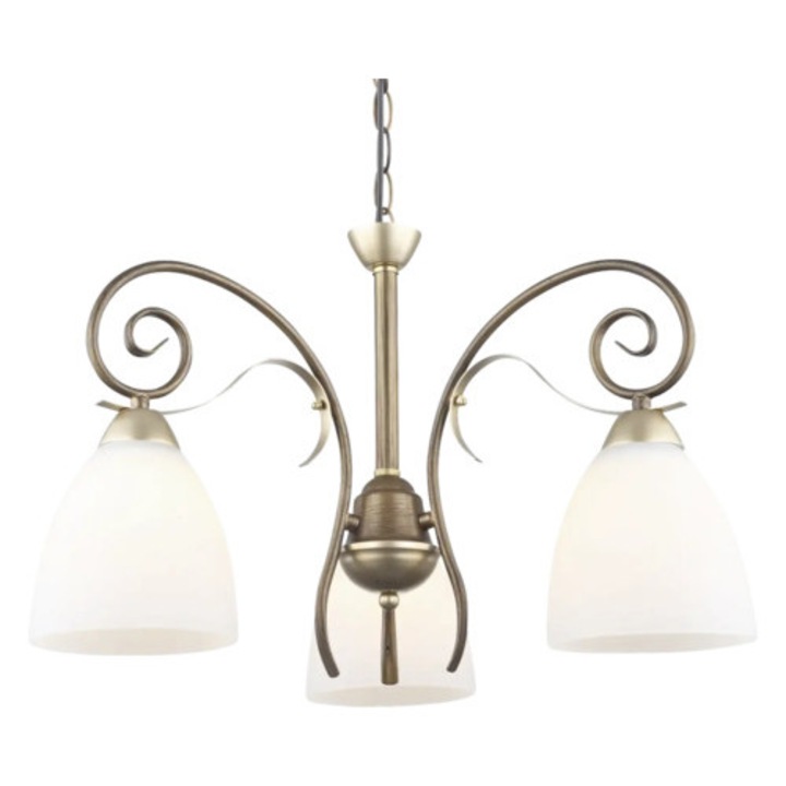 Полилей Nobile E27 Макс. 3x40w, антично кафяво