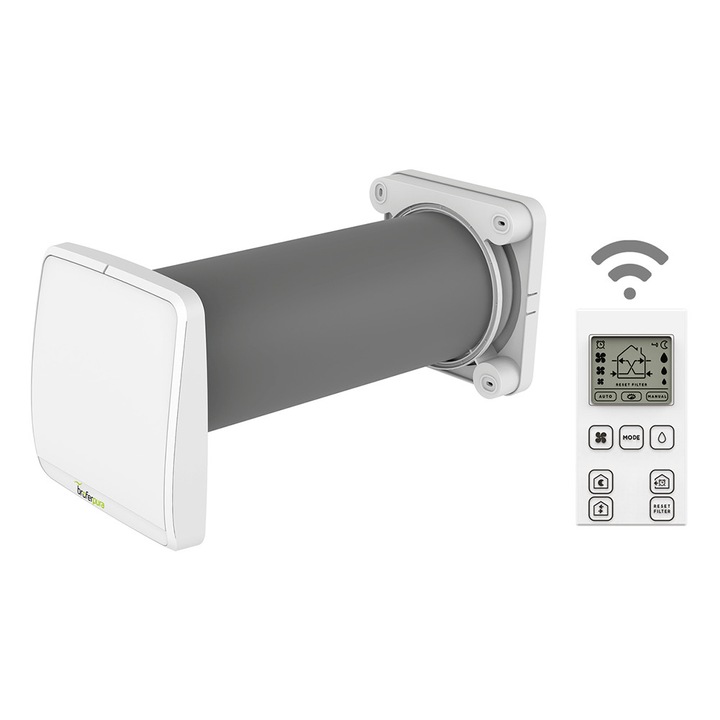 Unitate descentralizata de recuperare de caldura, Ructs, 60 mc/h