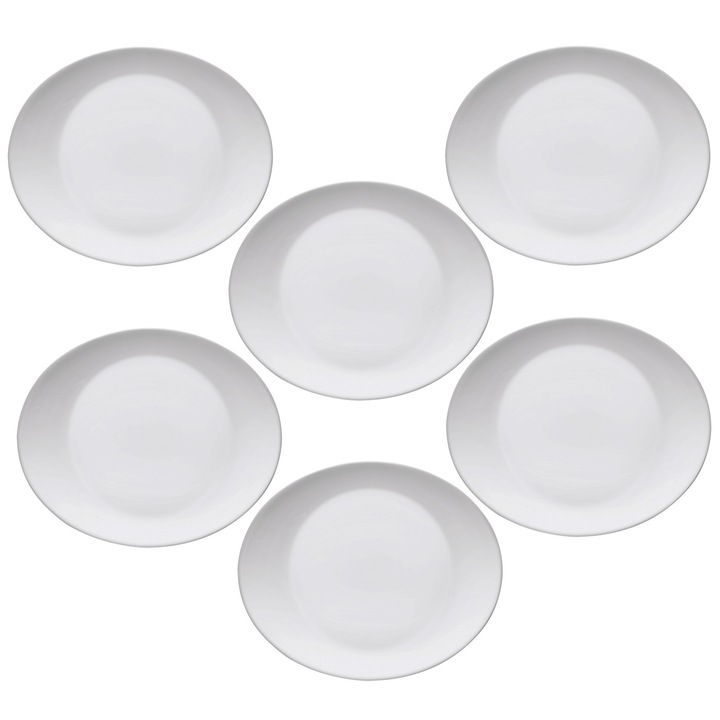Set 6 platouri opal BORMIOLI RONDA 30x26cm