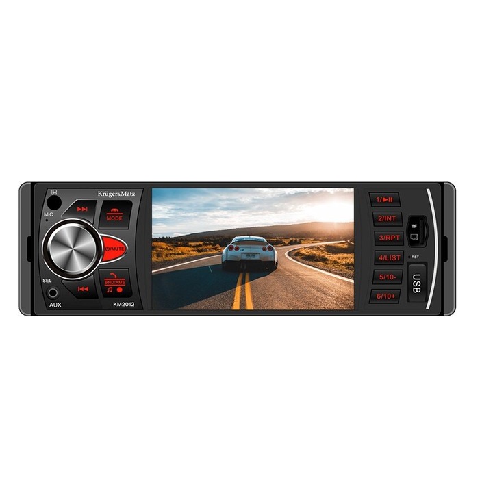 Multimedia player auto 1 DIN, 2x25W, Audio MP3, WMA, OGG, FLAC, Video MP4, AVI, WMA