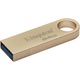 Kingston DataTraveler SE9 G3 USB memória, 64 GB, USB 3.2 Gen1, Fém, Aranyszín